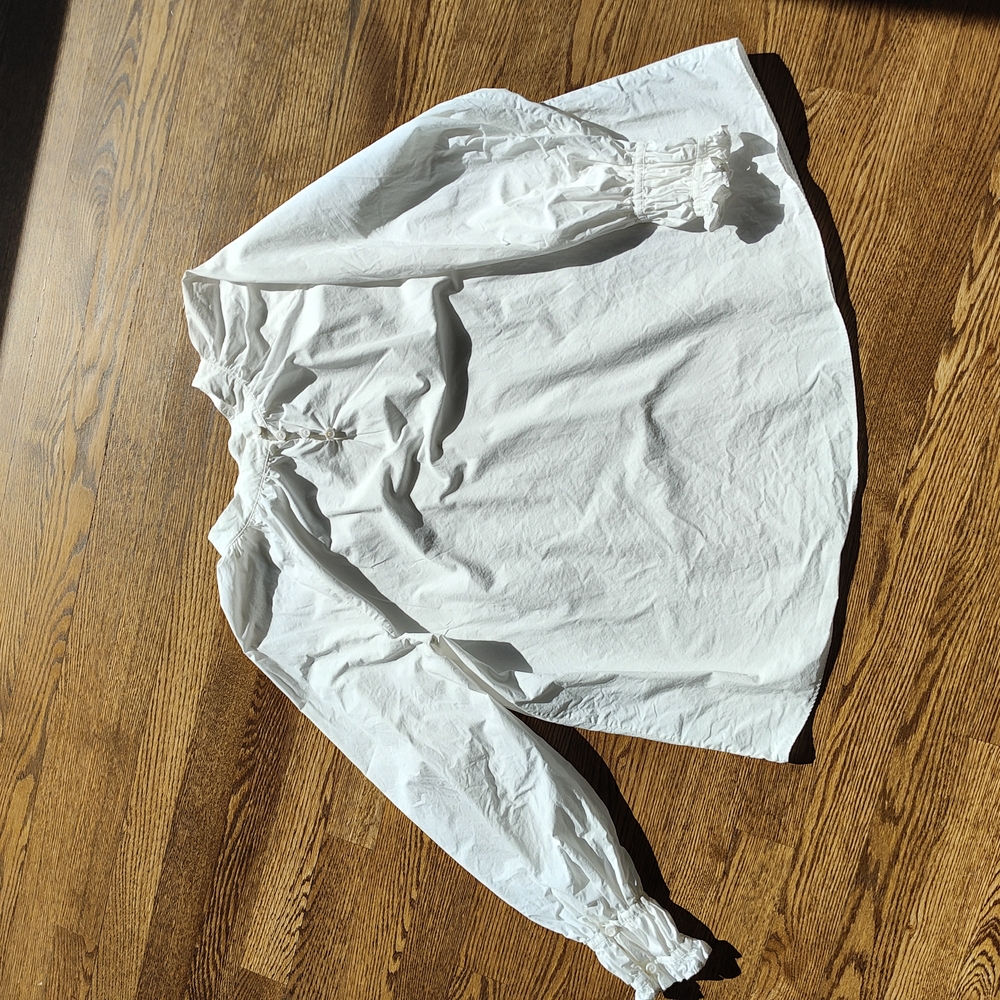 White Long Sleeve Blouse